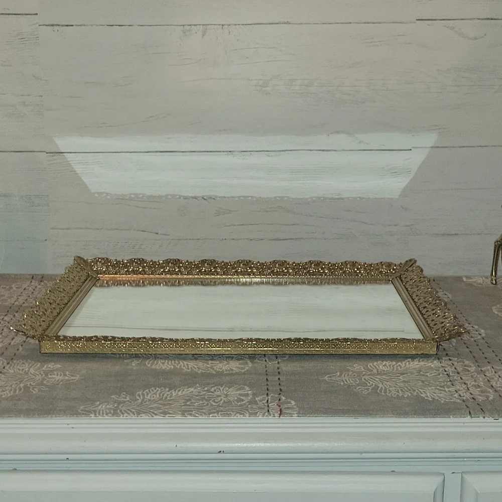 Vintage | Stunning Vanity Mirror Tray - Picture 7 of 12